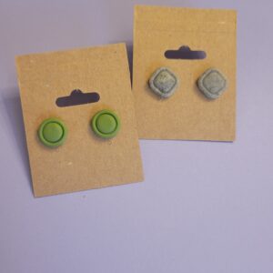 Simple Stud Earrings