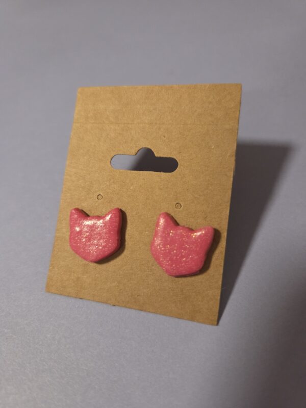 Cat Stud Earrings